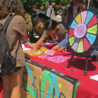 Spin the wheel for your future